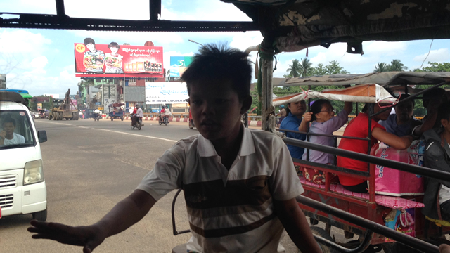 ミャンマーの地方を移動するテクニック５選・バスもタクシーもなかったら
