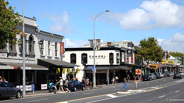 ニュージーランド在住者が選ぶ！オークランド市内街歩きお勧めエリア５選・ポンソンビー　Ponsonby