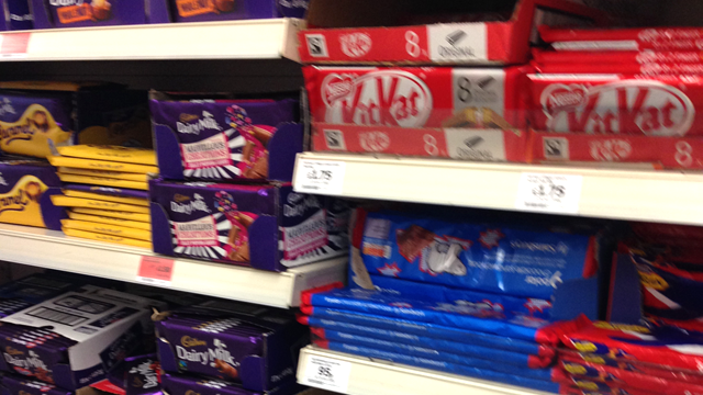 イギリスのスーパーは楽しい！スーパーで買えるお勧めフード&ドリンク１０選・チョコレート