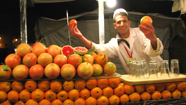 初めてのアフリカ旅行にはモロッコがぴったりな４つの理由・オレンジジュース