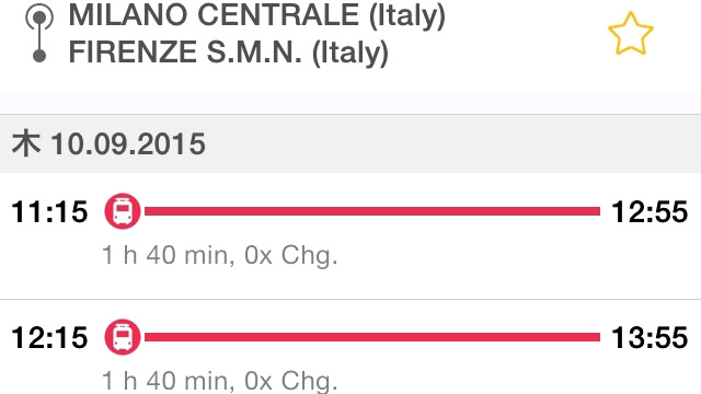 【2015年決定版】イタリア・ミラノ旅行で活躍する！おすすめスマホアプリ８選・Rail Planner（レイル プランナー）