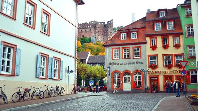 古城とドイツ最古の大学の街！ハイデルベルグの魅力６選・街並み
